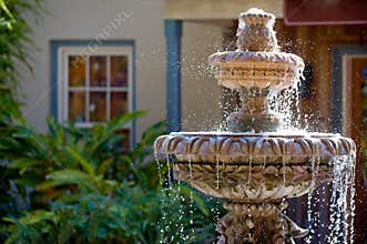 Garden fountain
