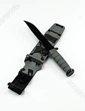 Military combat knife cross pattern ka-bar no logo wide crop