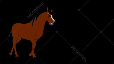 Horse Walk Cycle