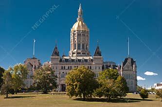 Hartford Connecticut Capitol Afternoon