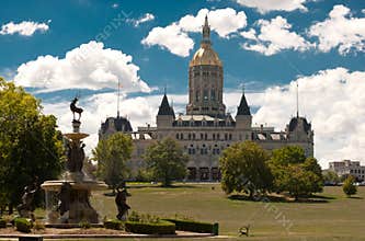 Hartford Connecticut Capitol Noon