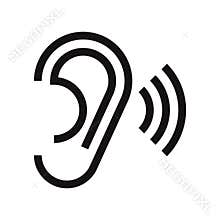 Ear icon