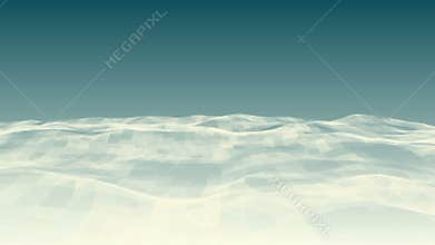 Abstract blue green wave background.