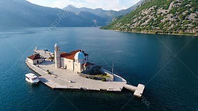 Montenegro, bay air shooting