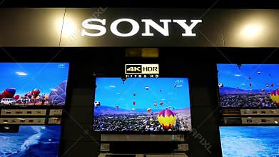 Motion of display Sony tv on sale