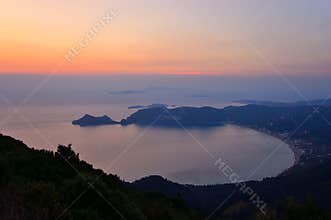 Agios Georgios Sunset, Corfu, Greece