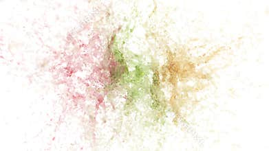 Explosions of liquid juice