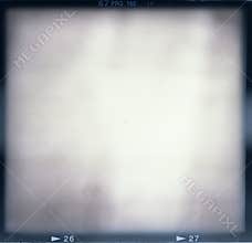 Blank film frame