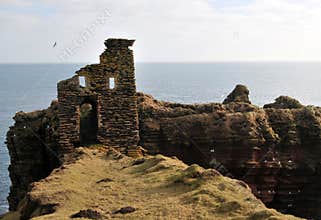 The Gate House of Buchollie Castle, Caithness, Scotland, UK.