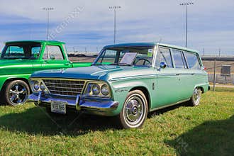 Daytona, Florida / United States - November 24, 2018: 1965 Studebaker Daytona at the Fall 2018 Daytona Turkey Run