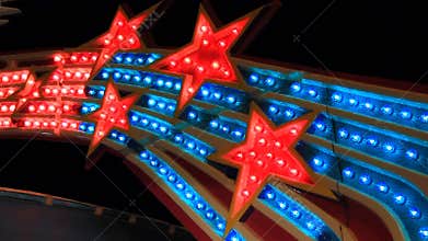 Midway carnival lights