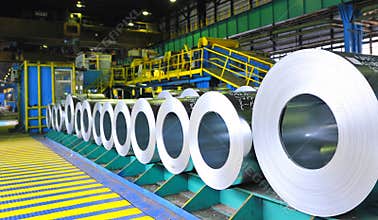 Rolls of steel