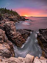 Sunrise in Acadia National Park