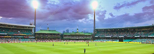 One Day International Cricket Match Between Austra