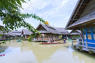 Pattaya Floating Market in Chon Buri Province