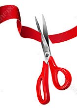 Cutting the Red Ribbon - opening ceremony
