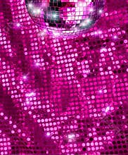 Disco mirror ball glitter