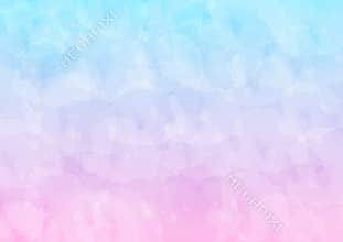 Vector Pastel Blue and Pink Abstract Background with Watercolor Pattern