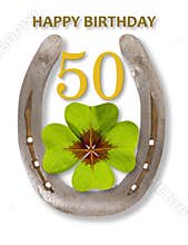 Congratulations  to the 50th happy birthday