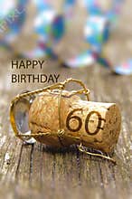 congratulations to the 60th birthday