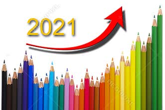 Chart shows success for new year 2021