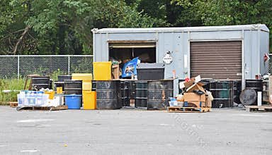 Hazardous Waste Barrel Chemical Recycling