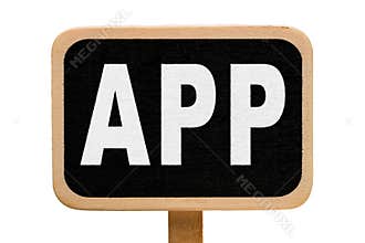 App illustrated sign