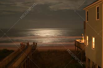 Moonlight on the Ocean