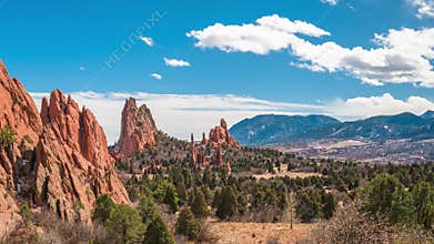 Garden of the Gods, Colorado Springs, Colorado, USA