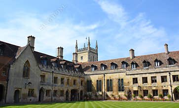 Pembroke College in Cambridge, Great Britain