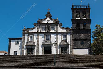 Church in Ribeira Grande, Sao Miguel, Azores