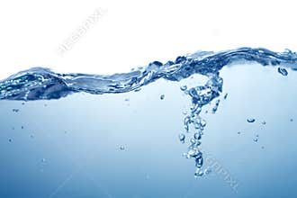 Water splash cross section