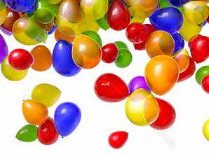 Falling Balloons