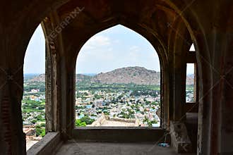 View of King Fort from the Queen`s Fort