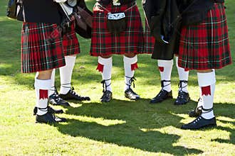 Scottish kilts