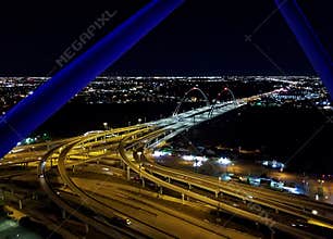 View from Reunion Tower Geo deck