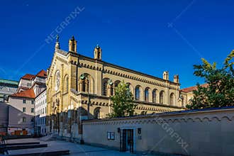 The All Saints Church, Allerheiligen-Hofkirche in Munich, Germany