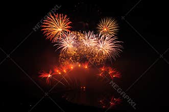 Red Fireworks