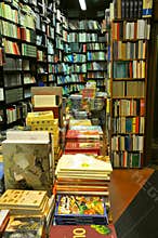 Bookstore in Italy