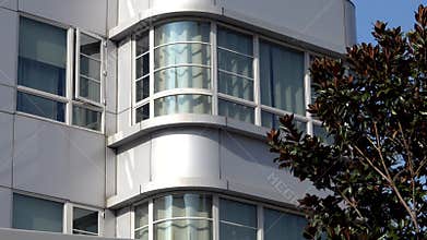 Art Deco Apartment Building Exterior During the Day
