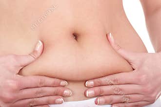 Fat female body part.