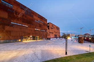 Building of European Solidarity Centre ECS - museum commemorating the Solidarity revolution