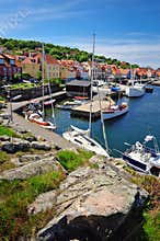 Marina on Bornholm island