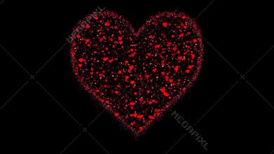 Heart for Valentines day concept