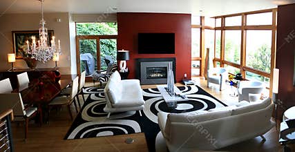Loft living room