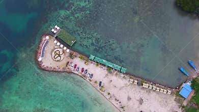 SARIRINGGUNG BEACH BEAUTIES RECORDED FROM THE HEIGHT WITH THE DRONE