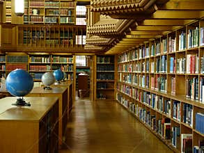 Library interior