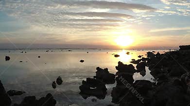 Sunrise over the Red Sea, Marsa Alam, Egypt