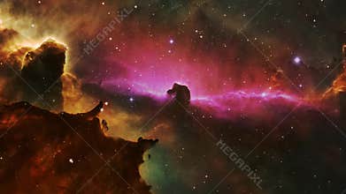 Horsehead nebula of the Orion Constellation.