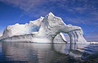Iceberg with an Arch, Antarctica